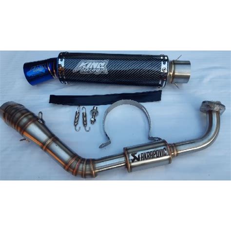 Nmax V2aerox V1 V2 King Drag Muffler Full Set Original Shopee Philippines