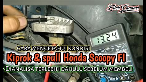 Cara Check Kondisi Kiprok Dan Spul Honda Scoopy Fi YouTube