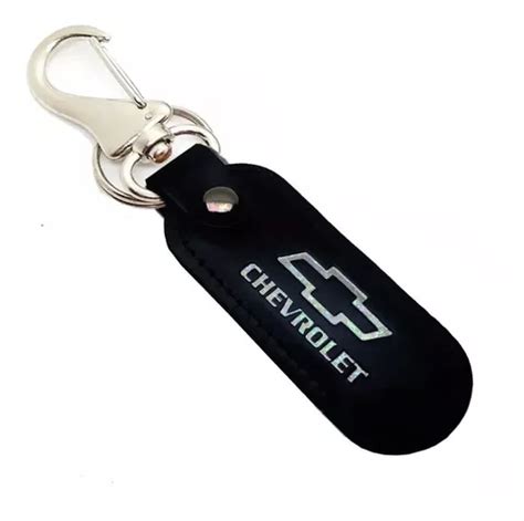 Chaveiro Mosquet O Couro Preto Modelo Chevrolet Gm Carro Mercadolivre