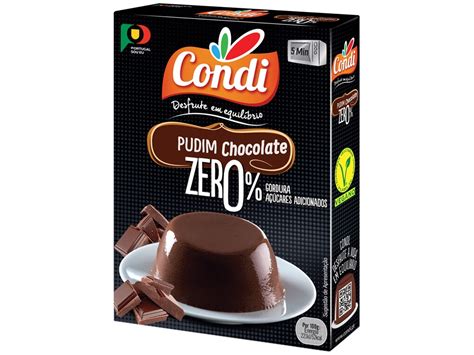 Pudim Condi Zero Chocolate 27g Auchan