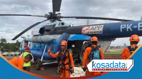 Tim Sar Berhasil Temukan Lokasi Titik Pendaratan Helikopter Kapolda Jambi