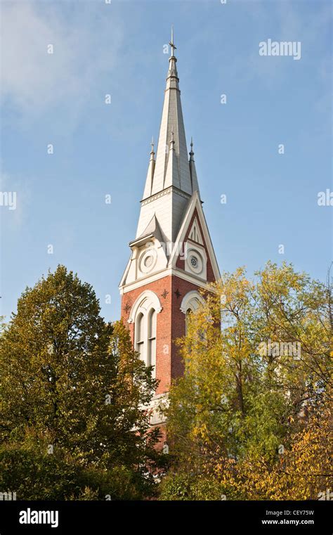 Evangelical Lutheran Church Of Joensuu Finland Europe Stock Photo Alamy