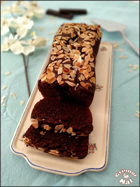 Cake Moelleux Au Chocolat Et Amandes Grignot Nat