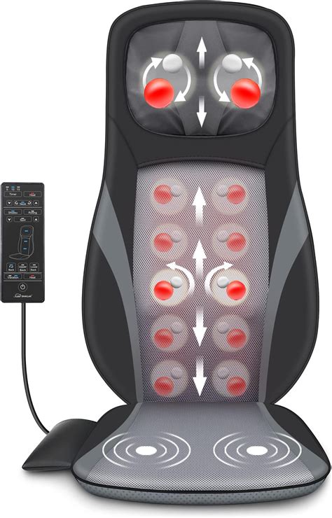 Amazon Homedics Shiatsu Pro Massage Cushion Cordless Vibrating