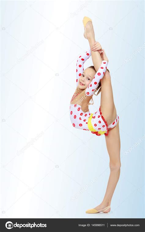 Gymnast does the splits — Stock Photo © lotosfoto1 #145996511