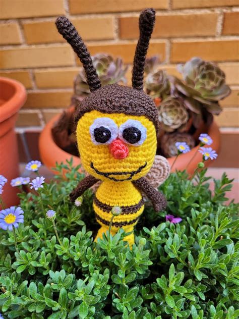 Patr N Gratis Abejita Amigurumi Abeja Amigurumi Tejiendo Marisol