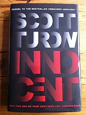 Innocent By Scott Turow Fine Hardcover St Edition Signed By