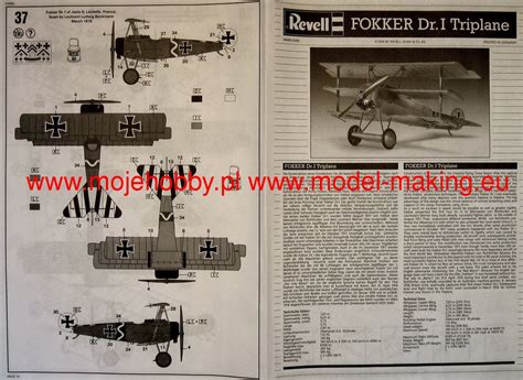 Fokker Dr I Triplane Revell