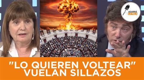 Bullrich La Pudre Toda A Los Diputados De Jxc Que Le Quieren Serruchar