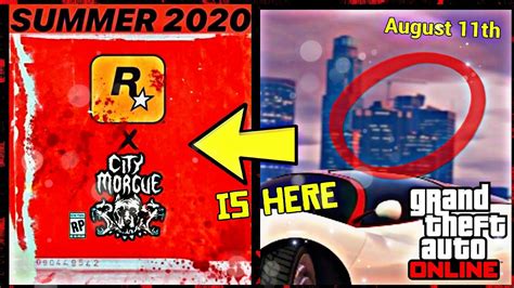 CITY MORGUE IN GTA SUMMER 2020 DLC NEXT GTA ONLINE UPDATE MAP