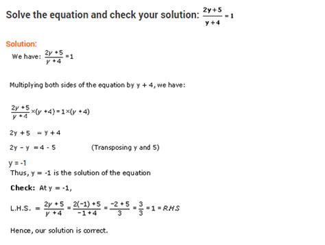 Linear Equations In One Variable Class 8 Cbse Extra Questions ...
