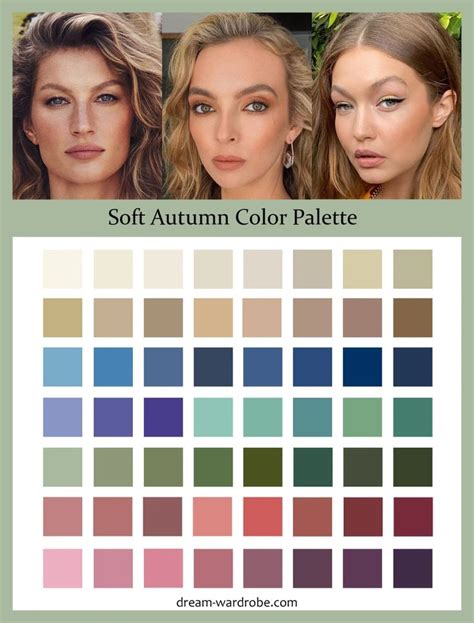 Soft Autumn Makeup Soft Autumn Color Palette Colour Pallete Fall