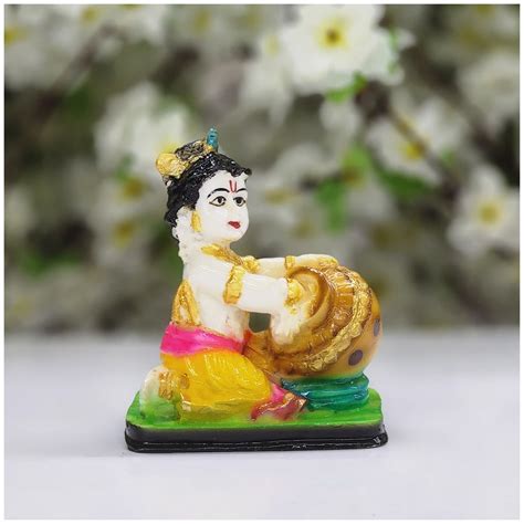 Buy Atoz India Cart Baby Krishna Statue Bal Gopal Idol Baby Krishna