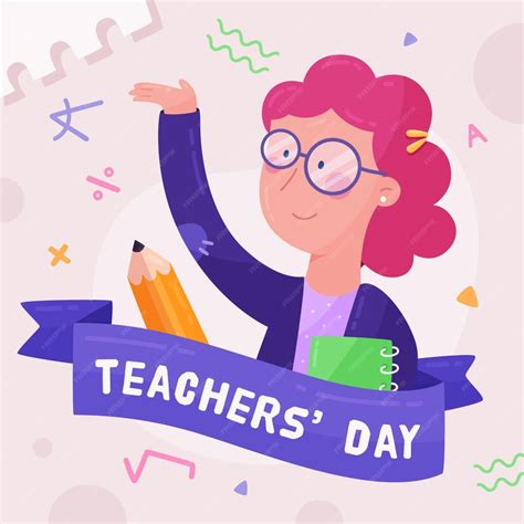 Premium Vector Flat Design Teachers Day Concept