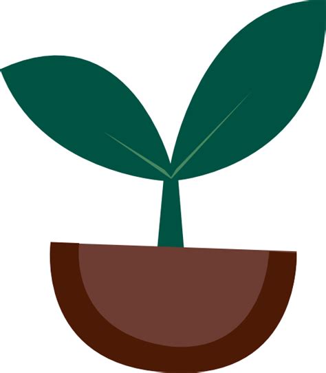 Plant Sprout Clip Art at Clker.com - vector clip art online, royalty ...