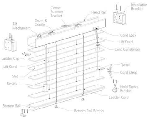 Wood & Faux Wood Blind Repair Parts | DIY Blind Repair | BlindParts.com