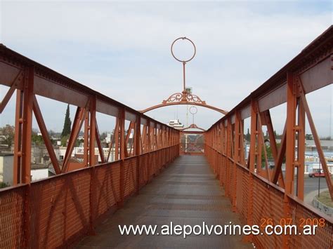 Foto Estaci N Pergamino Fcca Puente Peatonal Pergamino Buenos