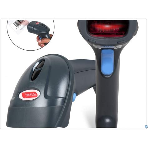 Retsol Ls Handheld Laser Interface Usb Supported Barcode Scanner