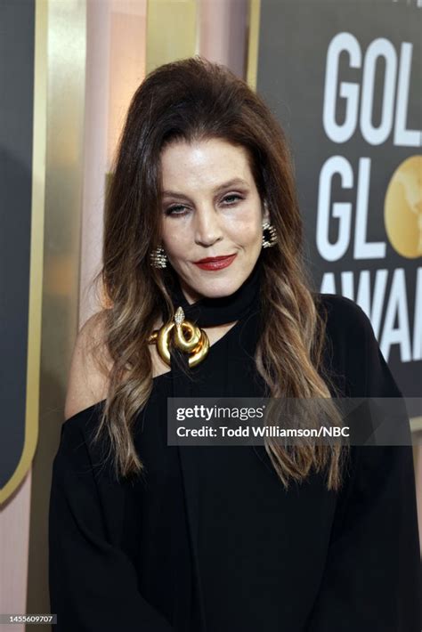 80th Annual Golden Globe Awards Pictured Lisa Marie Presley News Photo Getty Images