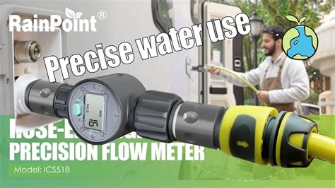 Rainpoint Introducing Water Saving Flow Meter The Perfect Tool For