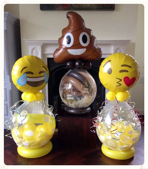 Emoji Balloon Ts Made By Uk Balloon Arrangements