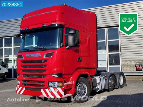 Scania R580 6X2 Retarder V8 Lift Lenkachse Euro 6 Truck Tractor For