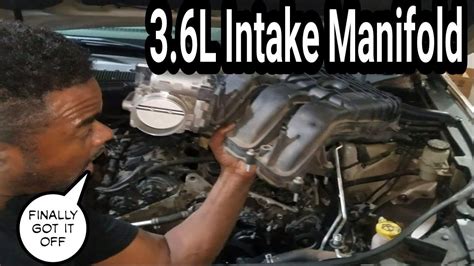 How To Remove A 3 6 Pentastar Engine Intake Manifold Tune Up Spark Plug Spark Plug