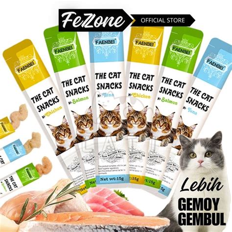 Jual Snack Hewan Peliharaan Cemilan Kucing Cat Strip G Strip Kuing