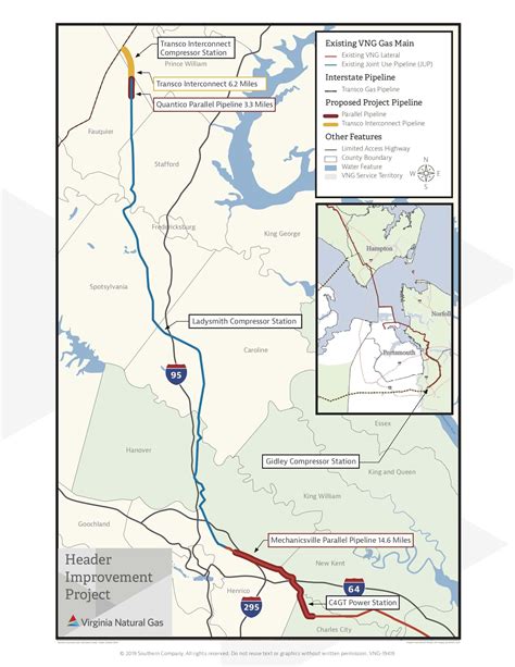 Virginia Natural Gas Pipeline Map