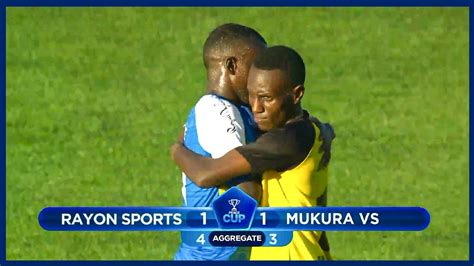 HIGHLIGHTS Rayon Sports 1 1 Mukura VS PEACE CUP Semi Final 2023