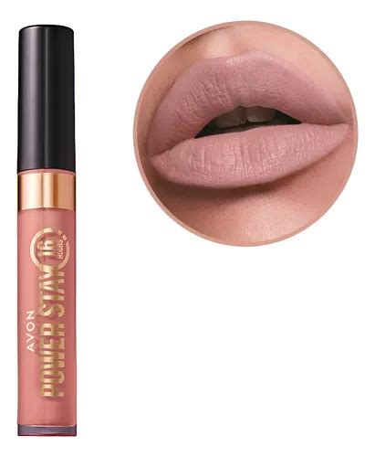 Batom Líquido Power Stay Avon h Duração Sua Cor Cor Nude Novo Nude