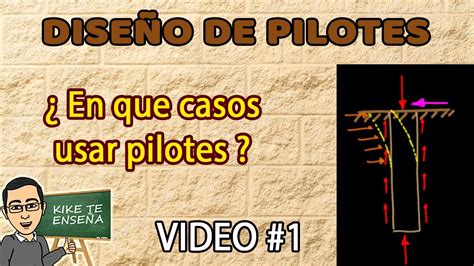 En Que Casos Usar Pilotes Curso Dise O De Pilotes Video Youtube