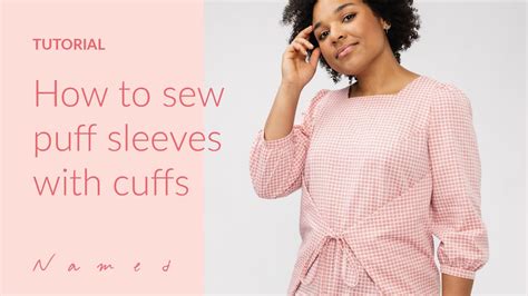 How To Sew Puff Sleeves With Gathered Cuffs YouTube