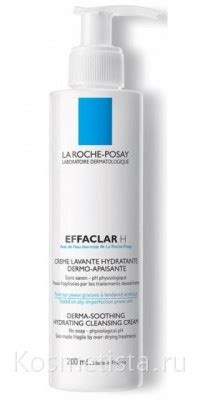 Очищающий крем-гель для пересушенной проблемной кожи La Roche-Posay ...