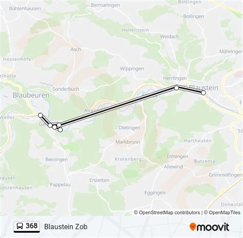368 Route Schedules Stops Maps Blaustein Zob Updated