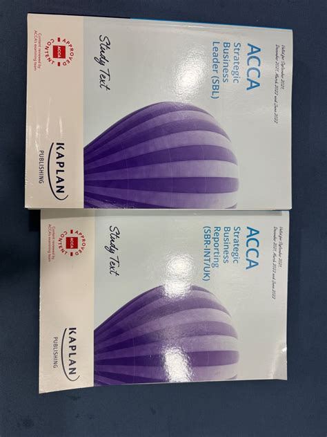 Acca Sbl And Sbr Study Text Hobbies And Toys Books And Magazines Textbooks