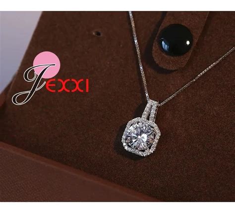 Hot 925 Sterling Silver Necklace And Pendants Jewelry For Women With