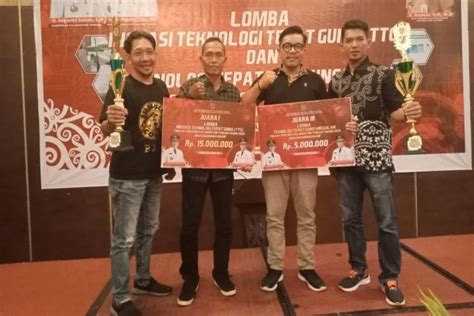 Kabupaten Kapuas Raih Juara Pertama Lomba Inovasi Teknologi Tepat Guna