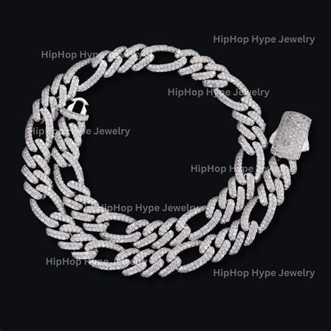 Iced Out 12mm Cuban Chains For Men Womenhip Hop Jewelry 5a Cubic