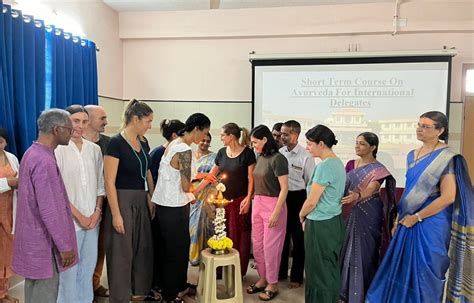 Inaugural Ceremony Of The Short Term Course On Ayurveda For The