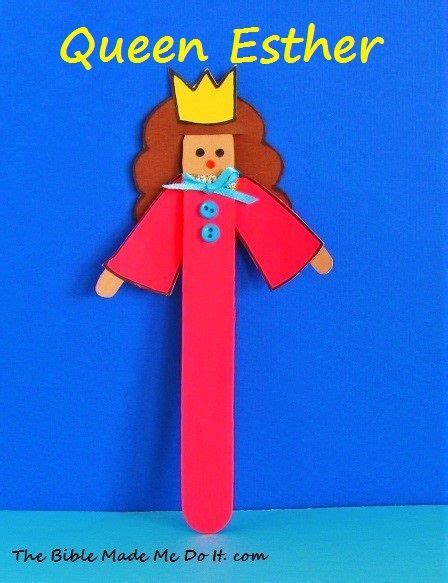 Queen Esther Bible Craft By Let Bible Class Ideas Sunday School