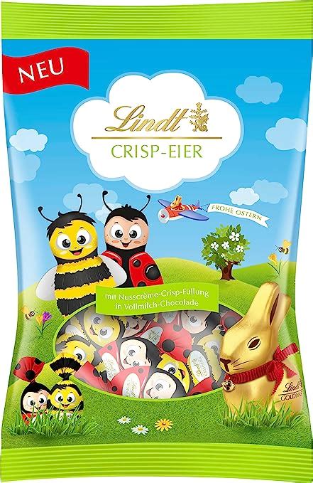 Lindt Schokolade Crisp Eier 86 G Beutel Alpenvollmilcheier Mit