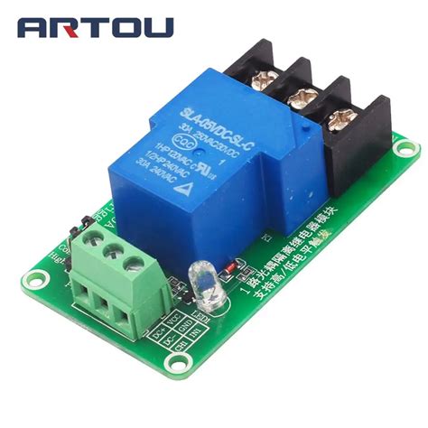 One 1 Channel Relay Module 30a With Optocoupler Isolation 5v 12v 24v