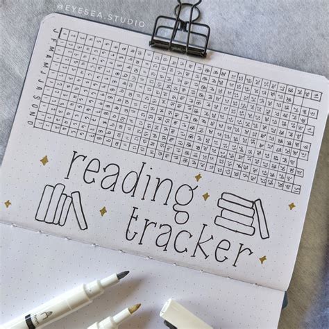 How To Track Your Reading With A Bullet Journal Trackers Goals Book