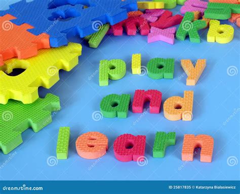 Play And Learn Royalty Free Stock Photo Image 25817835