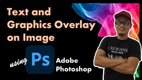 Text And Image Overlay Photoshop Tutorial Youtube