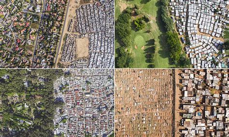 See Extreme Divide Of Rich And Poor In South Africa Daily Mail Online