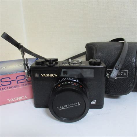 【傷や汚れあり】yashica ヤシカ Electro 35 Gx ヤシカ エレクトロ 黒 Color Yashinon Dx 40mm F1