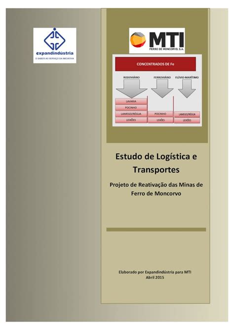 PDF Estudo de Logística e Transportes estudo de logística e