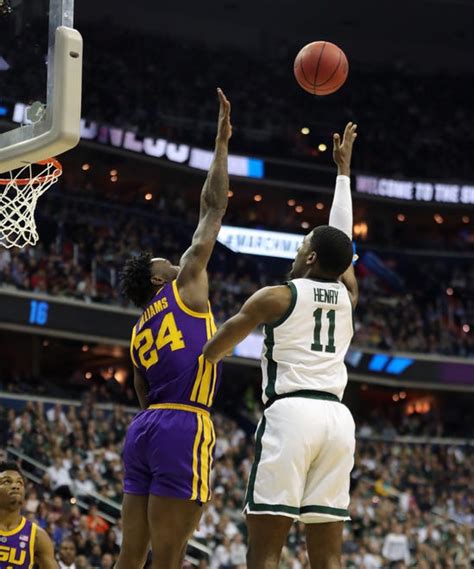 Michigan State Spartans 80 Lsu Tigers 63 Photos From Sweet 16